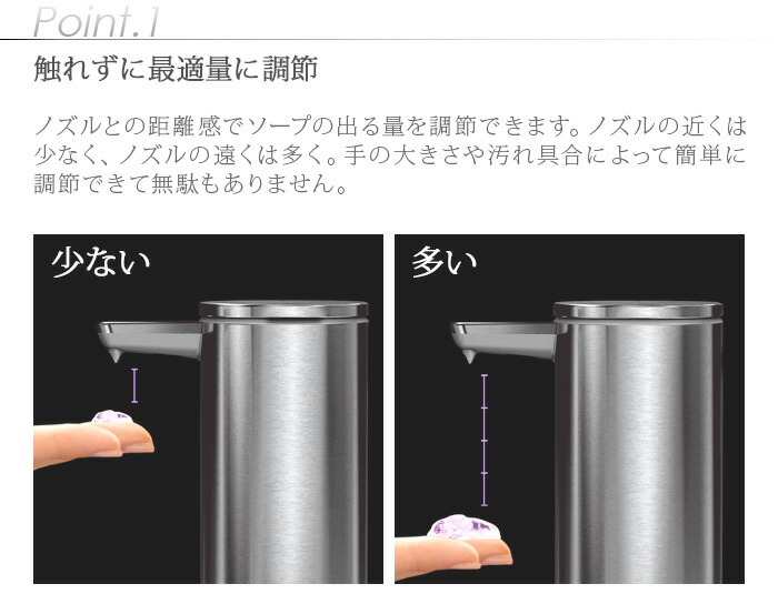楽天市場】simplehuman 正規販売代理店 ソープディスペンサー 充電