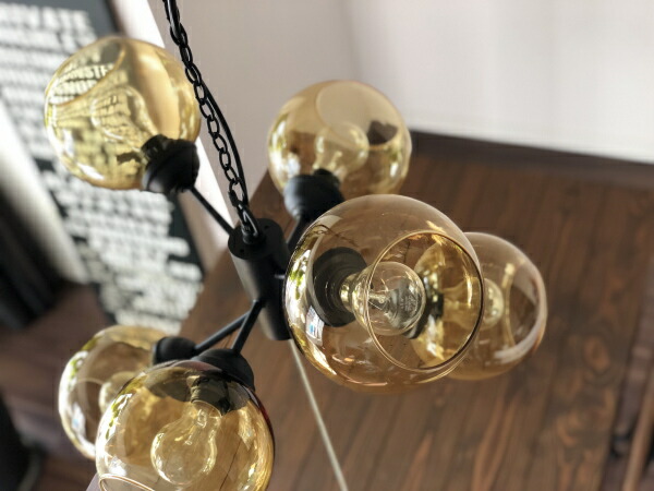 楽天市場】ペンダントライト ハモサ 照明 MOON6 ムーン6 ランプ 6灯 GS