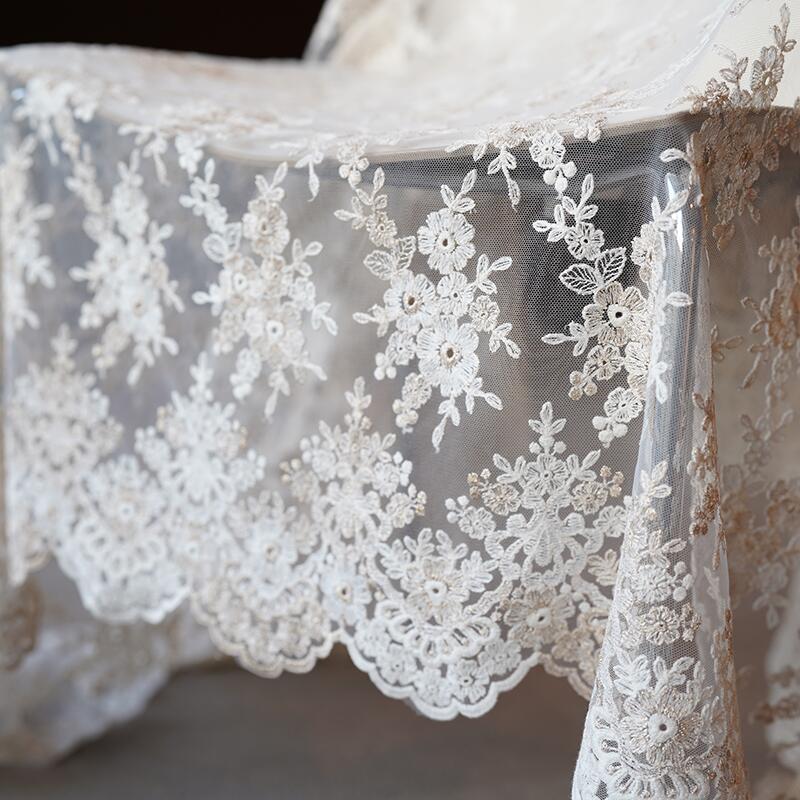 楽天市場】【45cm/90cm】 韓国生地 レースクロス アンティーク風