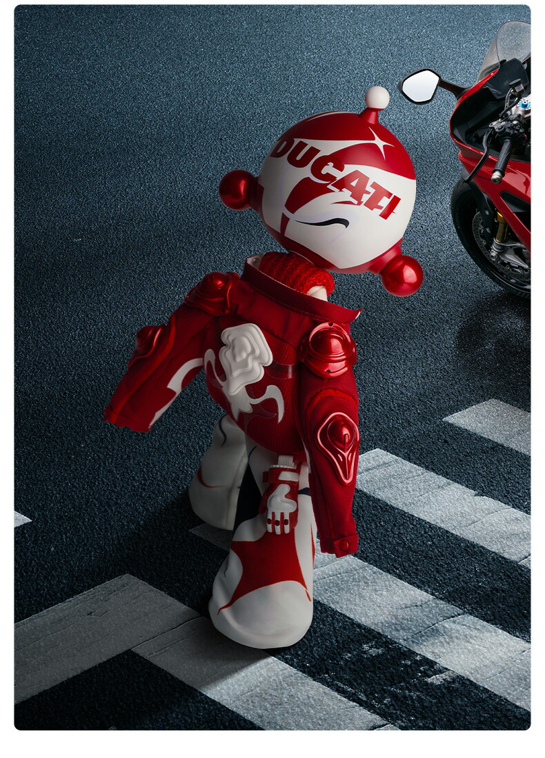 楽天市場】SKULLPANDA × DUCATI 1/6 アクションフィギュア : POP MART