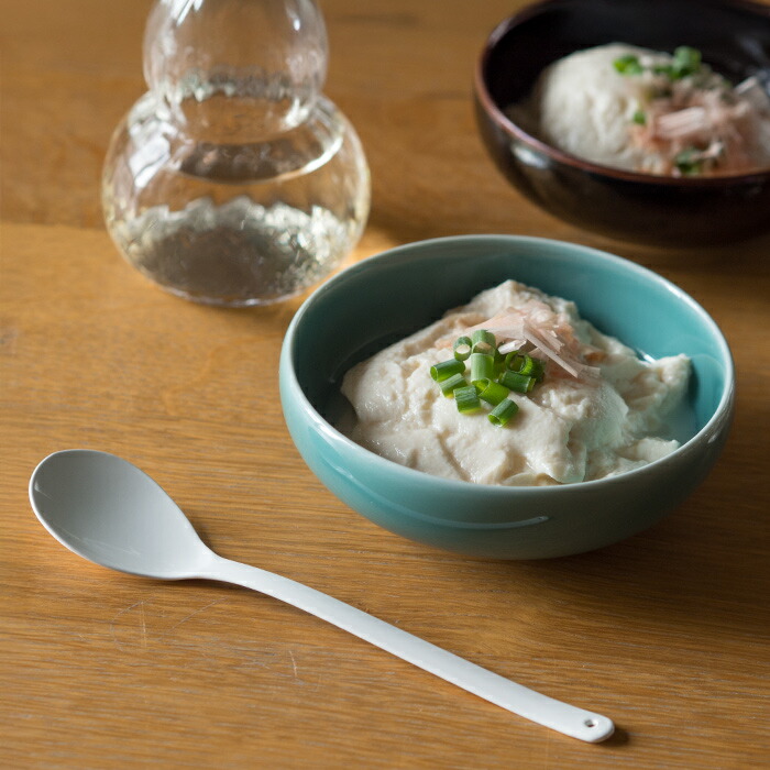 高桑金属 豆腐スプーン TofuSpoon maru shiro | 食器と料理道具の専門