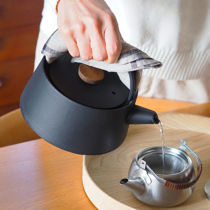 楽天市場】tetu 鉄瓶 / 南部鉄器 日本製 やかん ケトル 1L 鋳鉄 IH対応