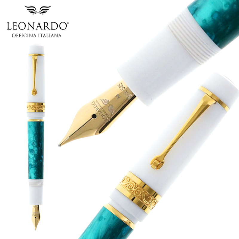 Leonardo フローレ エメラルドブルー M 中字 Leonardo フローレ