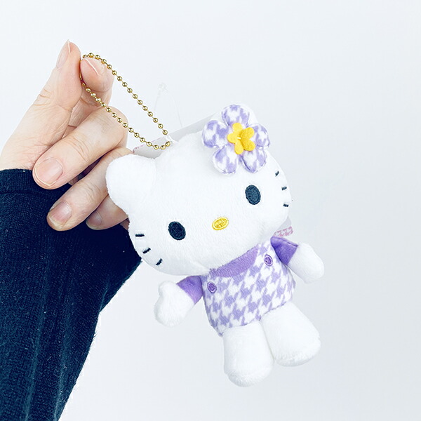 サンリオ ハローキティ マスコットコレクション カオハナ パープル