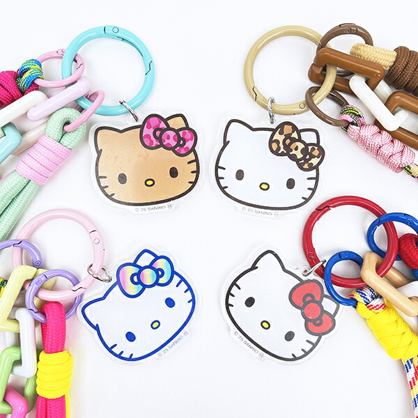 激レア サンリオ 足長キティ ジッパーチャーム ストラップ ハロー