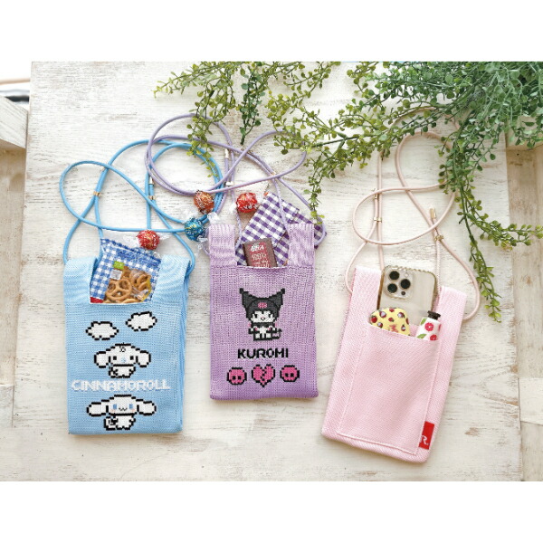 サンリオ マイメロディ ニットミニショルダーバッグ Sanrio