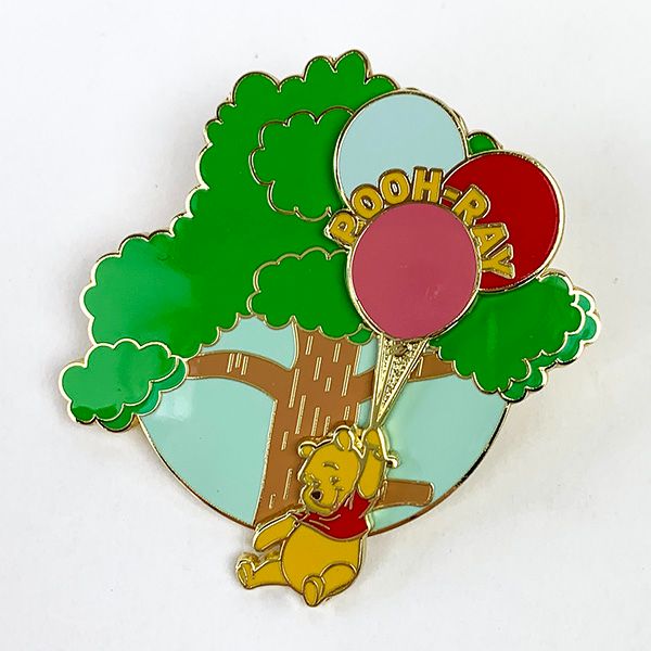 ディズニー くまのプーさん コレクションピンバッジ 風船 プーさん