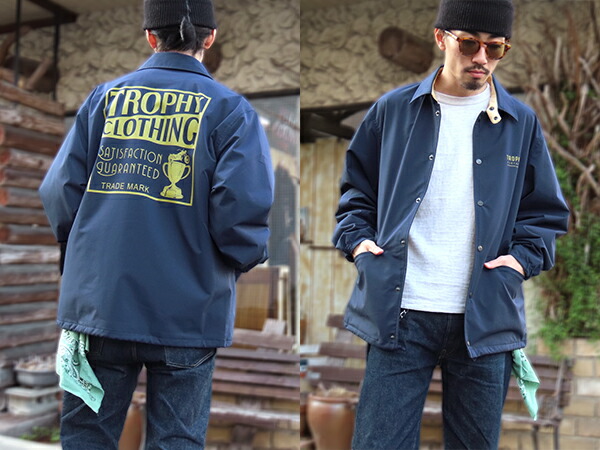 トロフィークロージング TROPHY CLOTHING コーチジャケット TR25AW-502