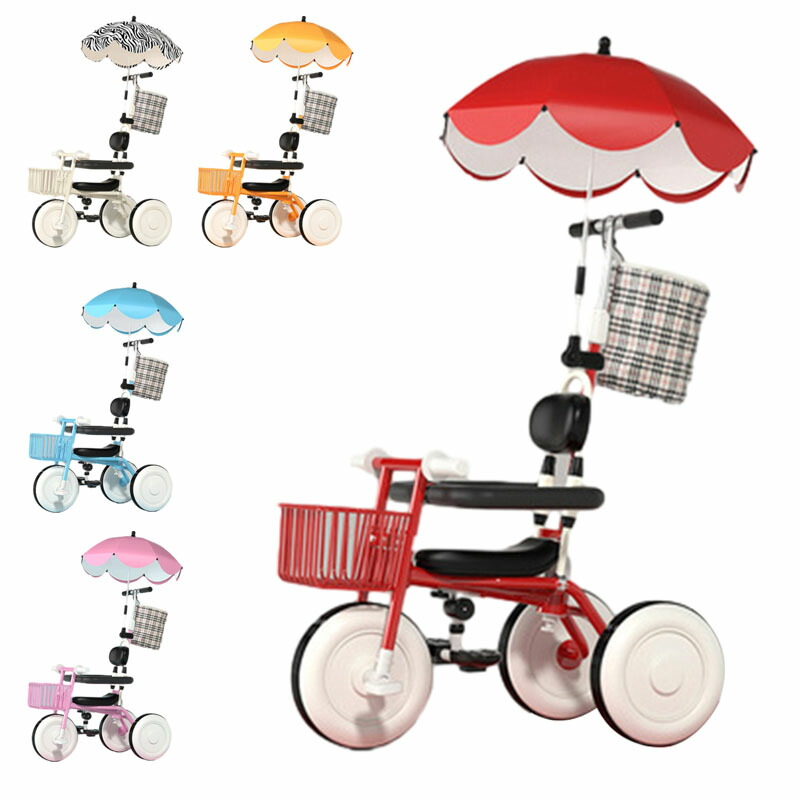 楽天市場】三輪車 手押し棒付き 子供 ベビーカー 幼児用 1歳 2歳 3歳 4