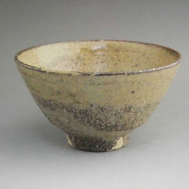 伊羅保（イラボ）抹茶茶碗 柳窯 - 京焼清水焼 松韻堂