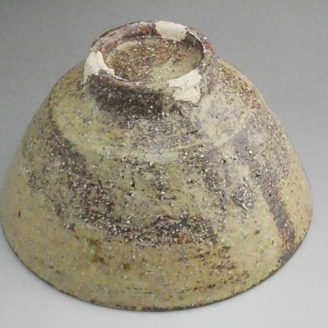 伊羅保（イラボ）抹茶茶碗 柳窯 - 京焼清水焼 松韻堂