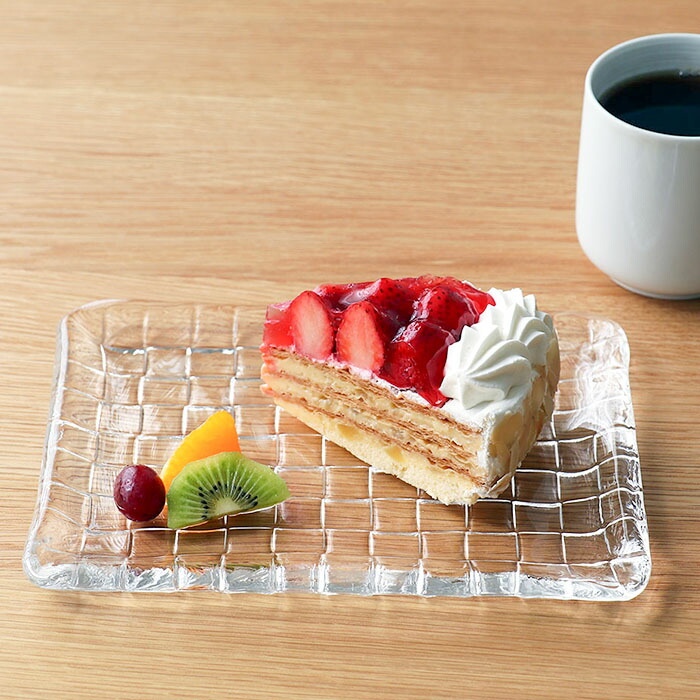 赤縁のガラス氷皿 [B28175] 赤縁のガラス氷皿 [B28175] - メルカリ