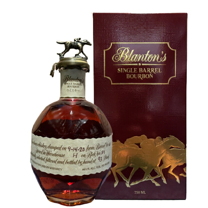 Blanton's シングルバレルバーボン 三本セット Blanton's シングル