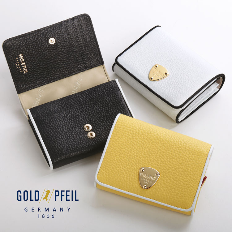 楽天市場】折り財布 レディース 本革 ブランド バイカラー 牛革 財布