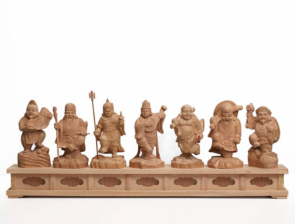 七福神 木彫り