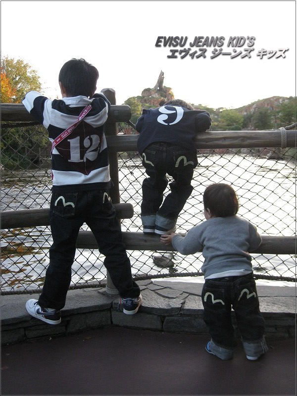 【正規品】少年エヴィスジーンズ　サイズ4　130cm EBISU デニム 楽天市場】 Mens > EVISU(エヴィス) > EVISU JEANS KID'S（エヴィス