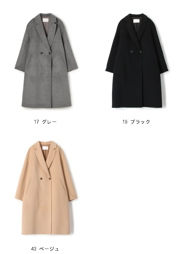 楽天市場】ウールカシミヤリバー チェスターコート Ballsey