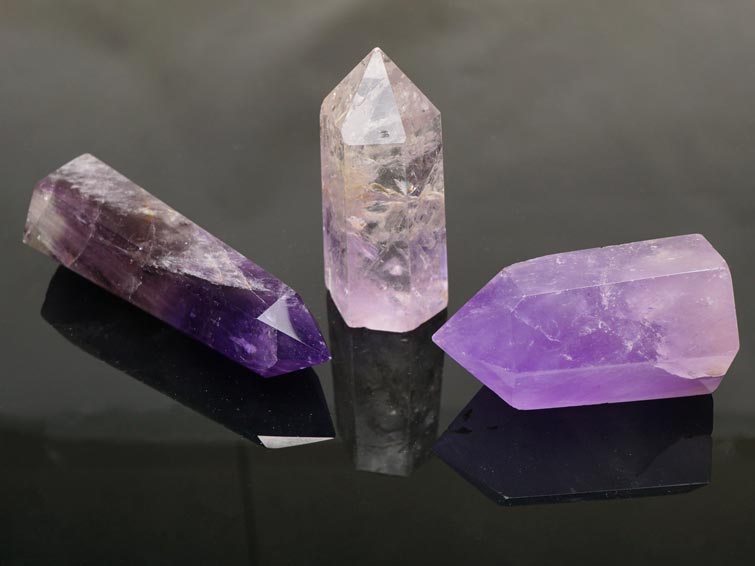 楽天市場】＼割引対象品／ アメジスト ポイント アメジスト 六角柱 1個