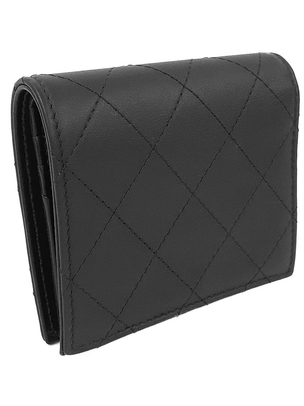 CHANEL】シャネル『マトラッセ ココマーク スモール ウォレット