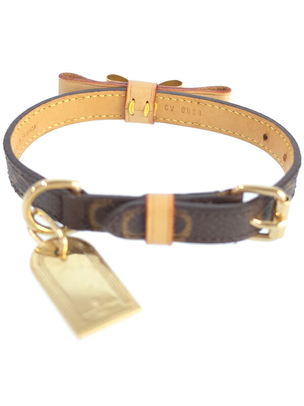 LOUIS VUITTON】【小型犬用】ルイヴィトン『モノグラム コリエ