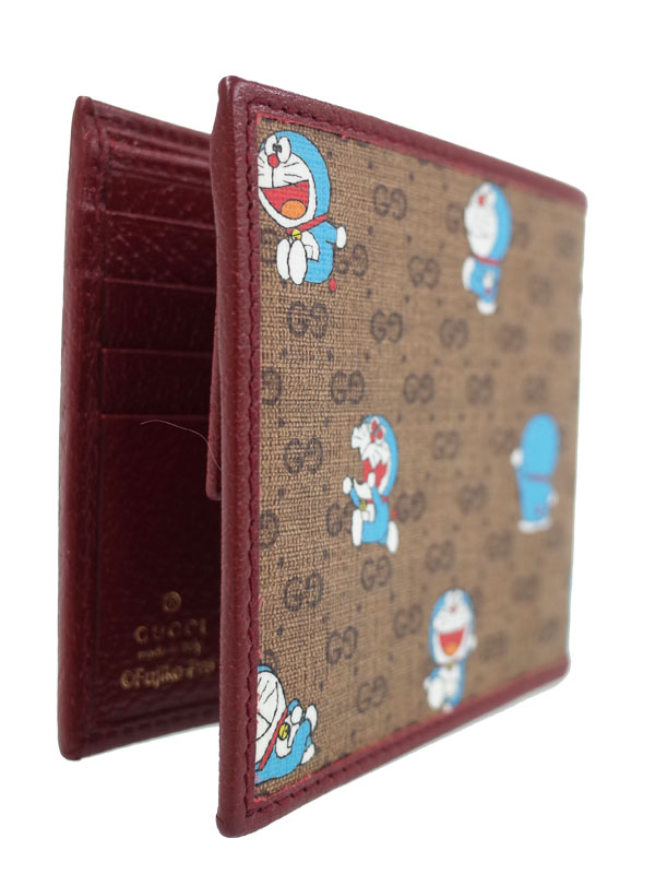 GUCCI ドラえもん 二つ折り財布 Gucci ドラえもん 二つ折り財布 大人気