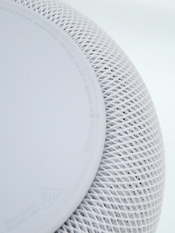 Apple】アップル『HomePod 第2世代 ホワイト』MQJ83J/A 2023年2月発売