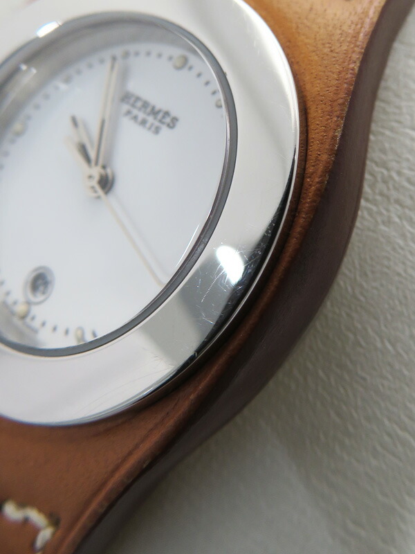 HERMES】エルメス『アーネ』HA3.210 レディース クォーツ 1週間保証