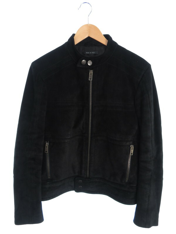 GUCCI】【シングルライダース】【イタリア製】グッチ『中綿スウェード