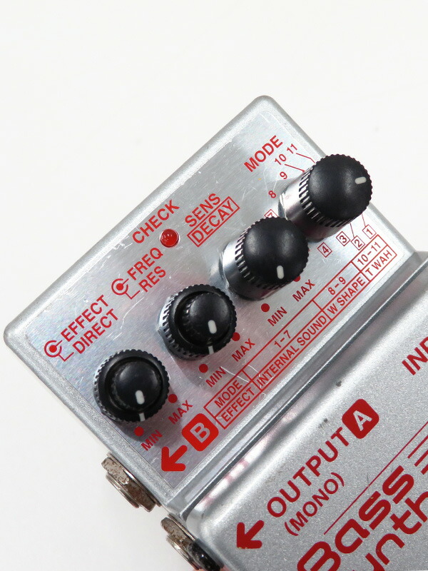 BOSS】ボス『ベース シンセサイザー』SYB-3 コンパクトエフェクター 1