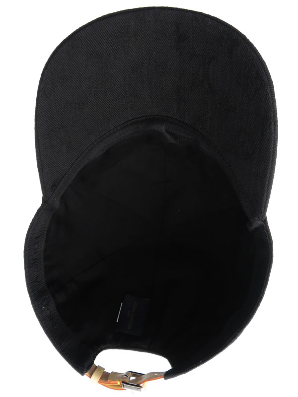 人気】ルイヴィトン キャスケット モノグラム エッセンシャル 帽子 黒