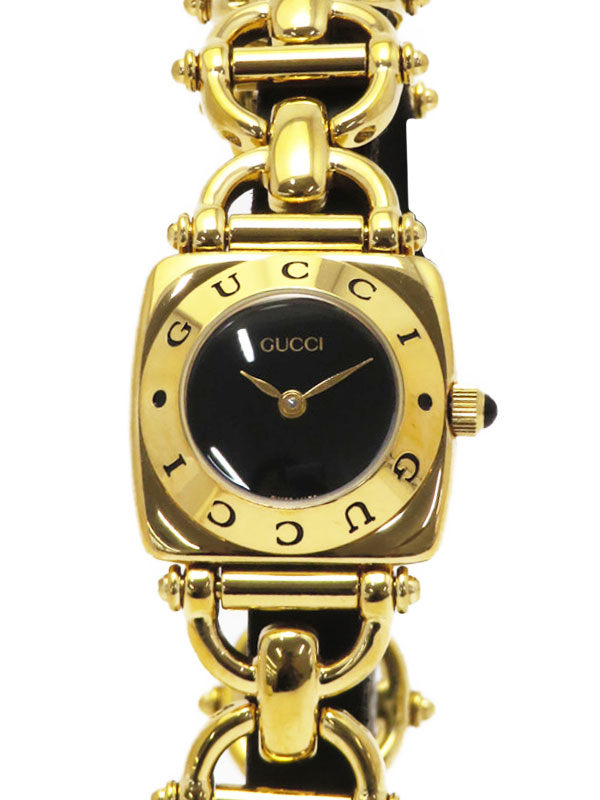GUCCI】グッチ『ホースビット』6400L レディース クォーツ 1週間保証