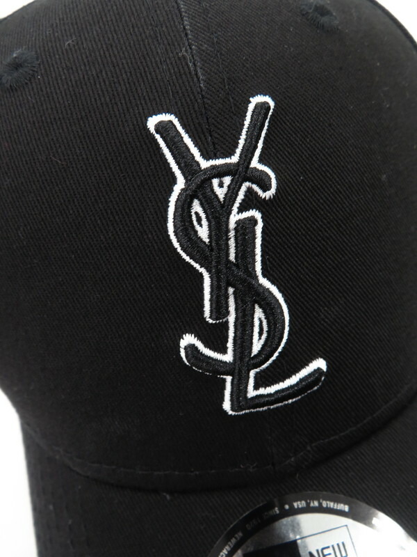 SAINT LAURENT】サンローラン『ニューエラ YSL モノグラム キャップ
