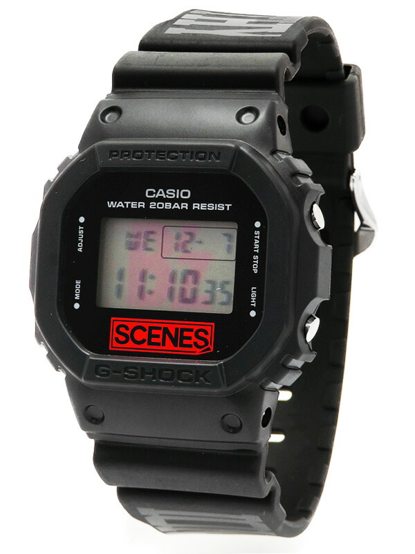 CASIO】カシオ『Gショック B'z 30周年記念 SCENES モデル』DW-5600VT