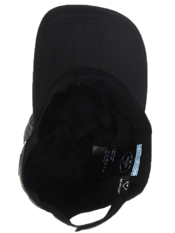 PRADA】プラダ『Re Nylon 三角ロゴ トライアングルプレート キャップ