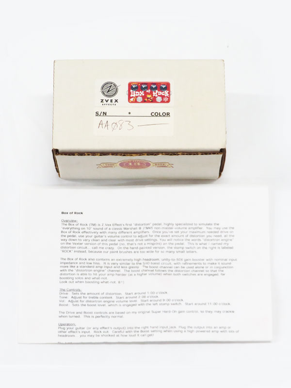 Visual Sound Route808 オーバードライブ(保証書・箱付き！) Visual