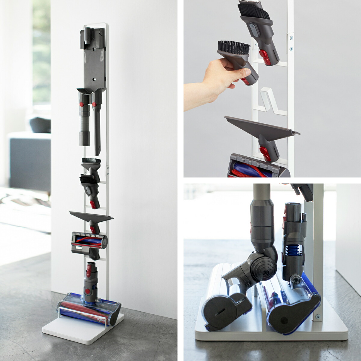 楽天市場】[ コードレスクリーナースタンド タワー リン ] 山崎実業