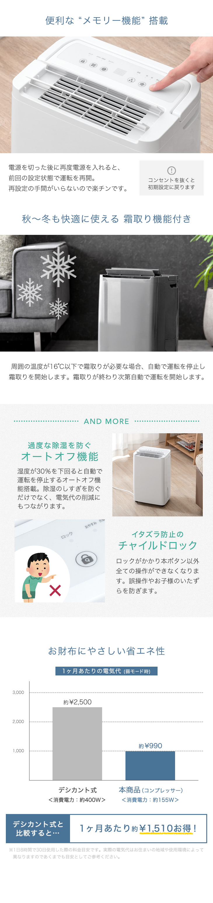 dショッピング |【即納】 衣類乾燥モード搭載 除湿機 コンプレッサー