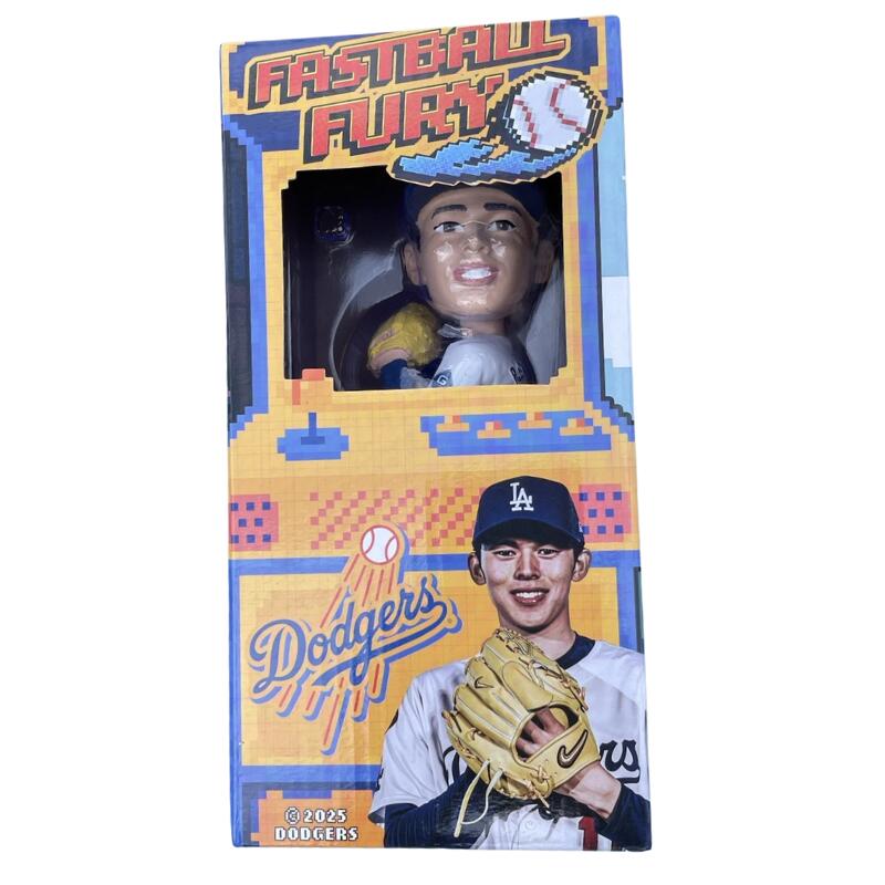 8/4 球場配布品 佐々木朗希 ボブルヘッド MLB ドジャース 8/4