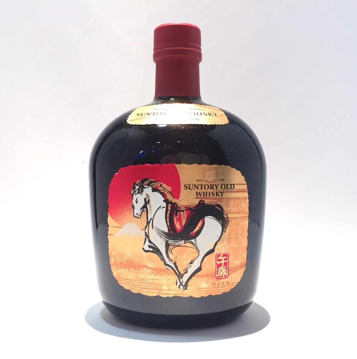 未開栓古酒 サントリー オールド ウイスキー 干支ボトル 辰 陶器ボトル