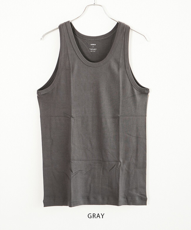 EUCS86-KA186]ULTERIOR(アルテリア) TUBULAR TANK TOP チューブラー