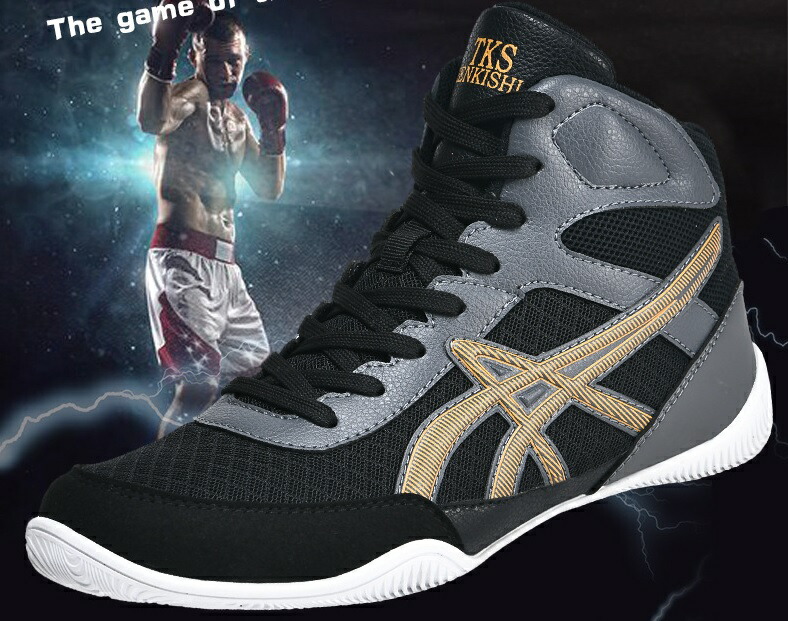 ボクシングシューズ リングシューズ ハイカット レスリングシューズ