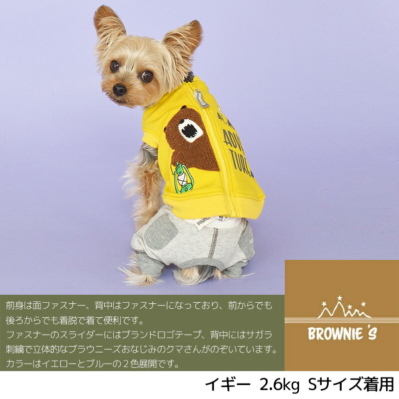 犬服 SS わんこの普段着 くまさんいっぱい 犬服 SS わんこの普段着