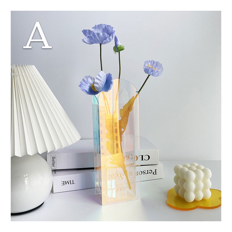 楽天市場】送料無料☆【あす楽】 花瓶 オーロラ アクリル フラワー