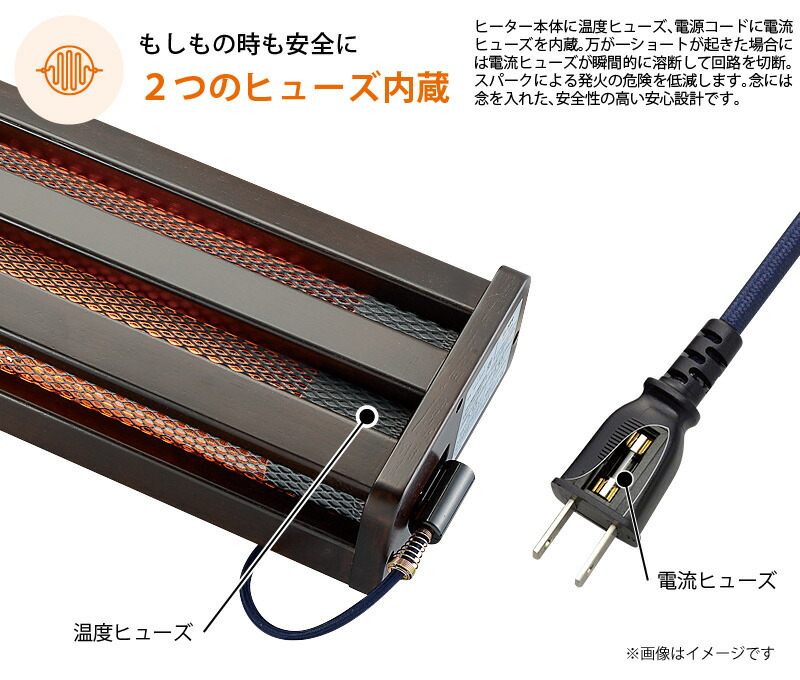 ユアサプライムス.com｜メトロ電気工業 フットヒーター MFH-181ET(DA