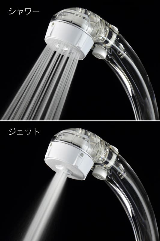 ユアサプライムス.com｜GAONA クリアシャワーヘッド シャワーホース