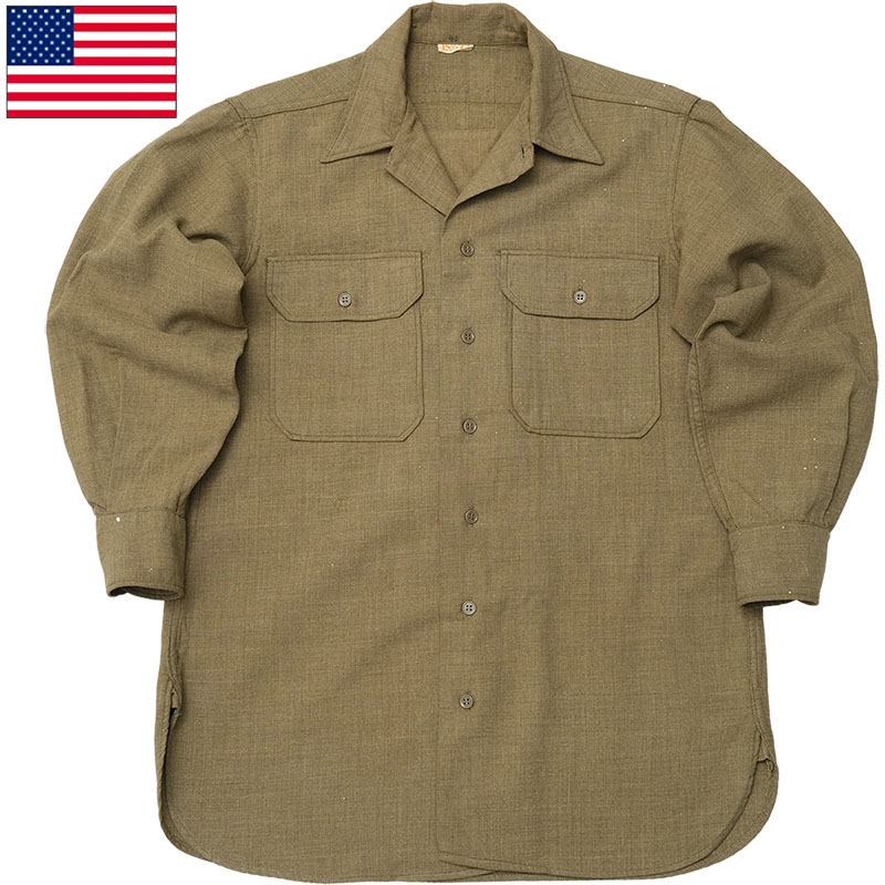 米空軍ビンテージミリタリー ウールシャツA-1B サバゲー米軍