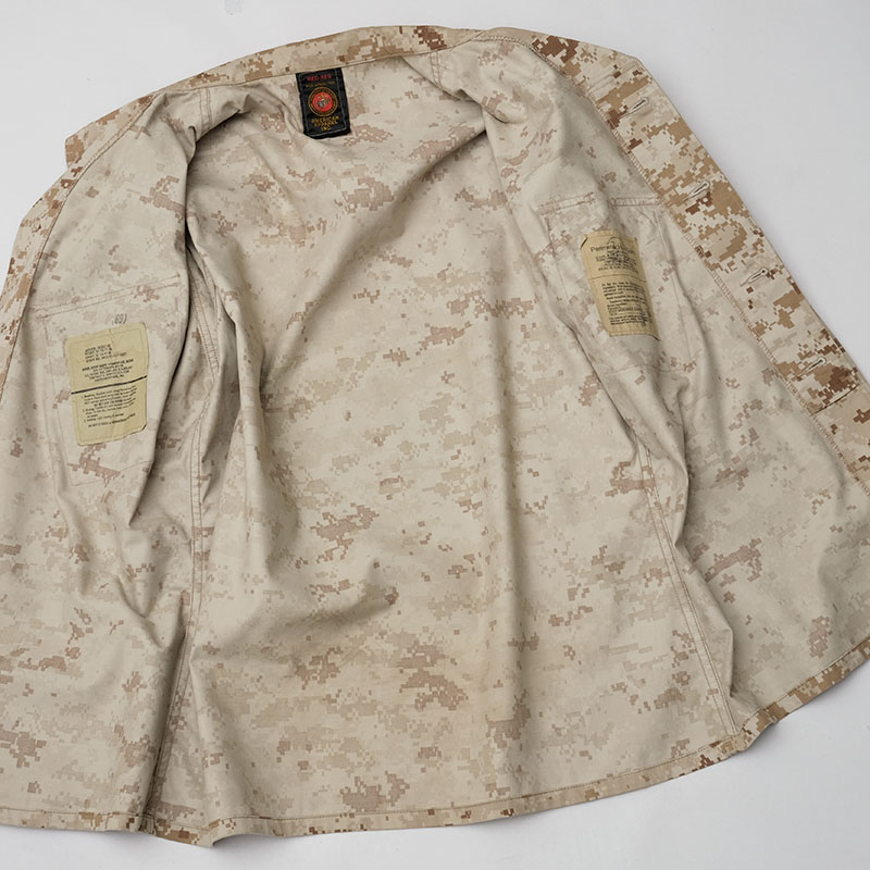 楽天市場】米軍 USMC コンバットジャケット MARPATデザート USED