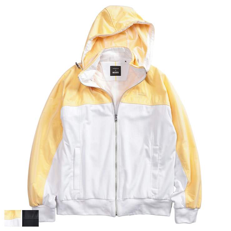 HUGO BOSS (ヒューゴボス) PORSCHE フード着脱 切り替え フルジップ