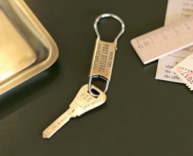 楽天市場】【公式】ポストジェネラル ブラス キーホルダー ウィズ