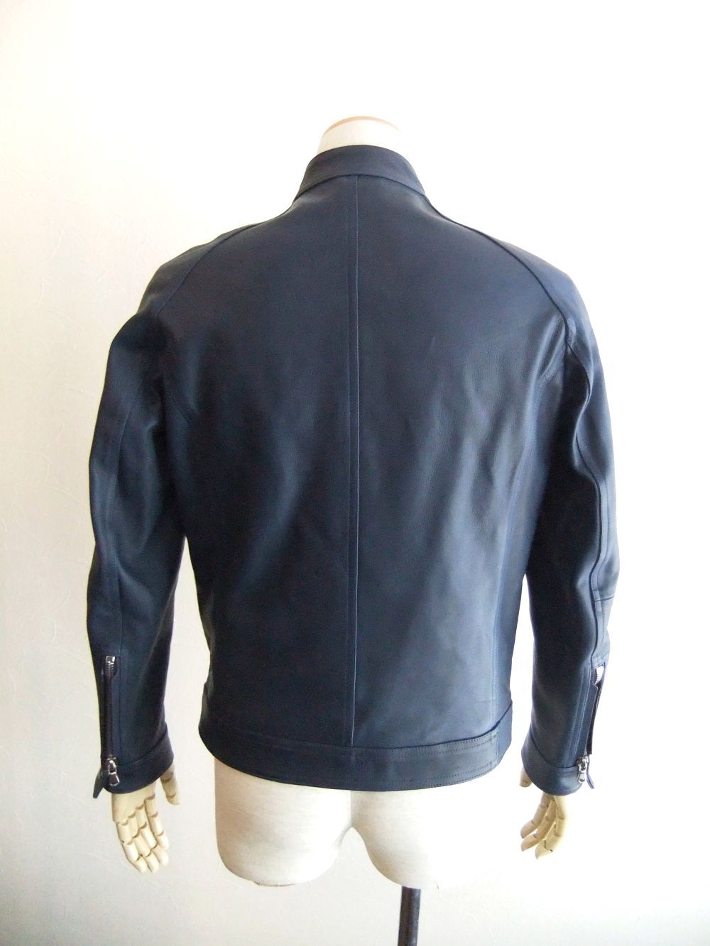 最終値下げ 極美品 EMMETI レザージャケット MASSIMO 48 最終値下げ 極